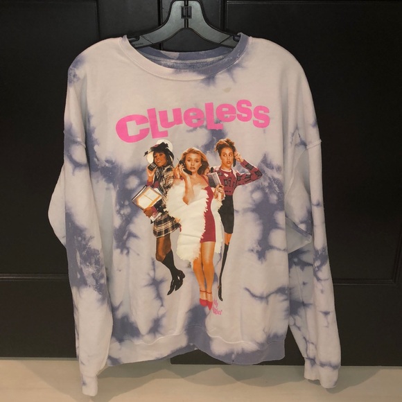 clueless tie dye shirt